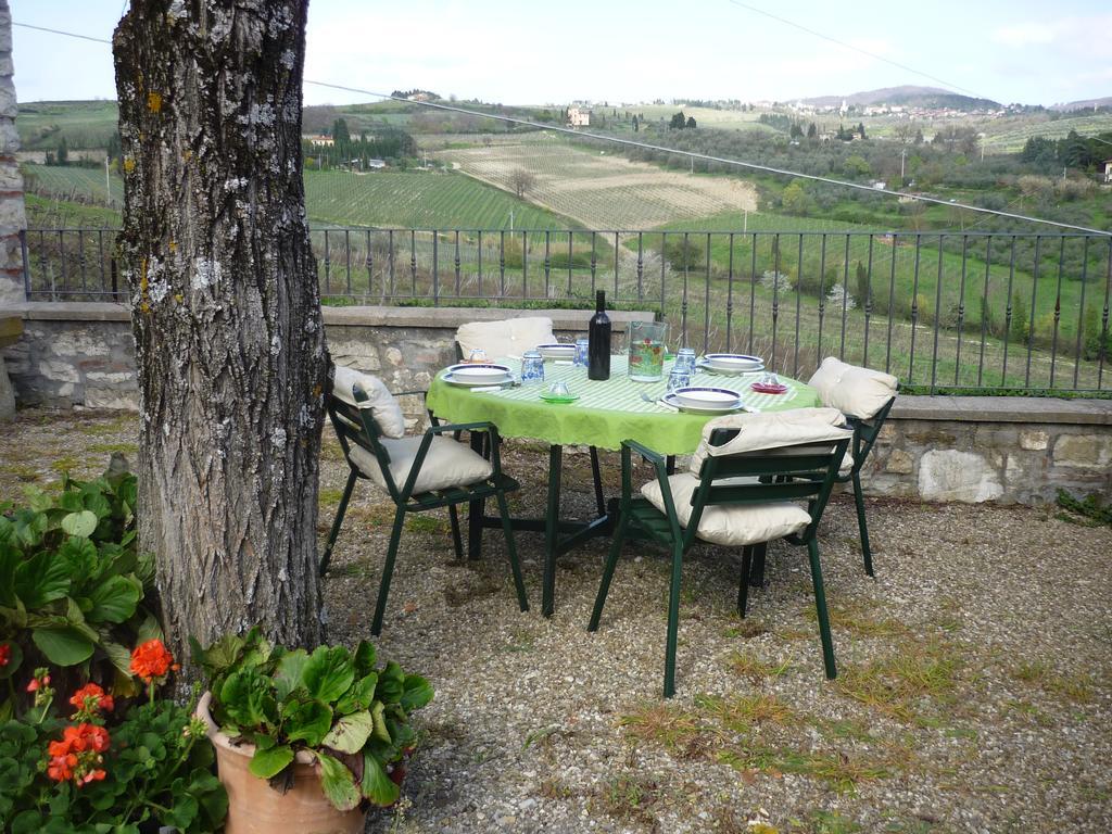 Complesso colonico Pogginano Affittacamere Pelago Esterno foto